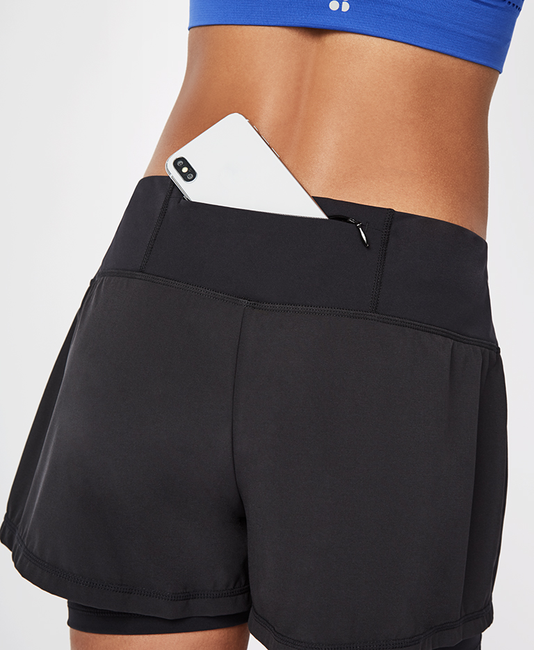 running shorts for phone
