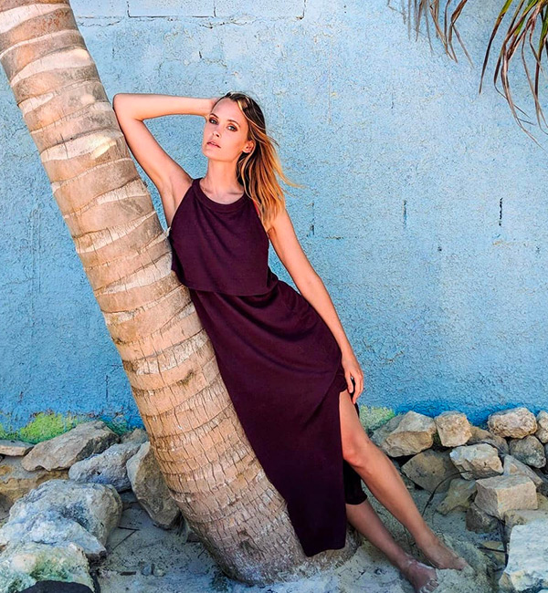 Charlotte De Carle in the Holistic dress