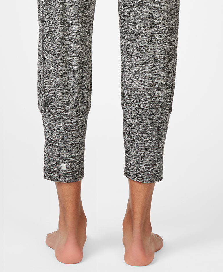 Garudasana Yoga Pants - Black Marl | Women's Pants | Sweaty Betty